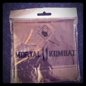 Mortal kombat 11 scorpion face mask